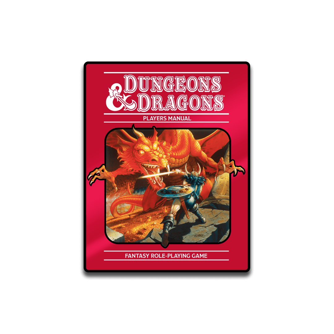 Dungeons & Dragons - Player's Manual (Red) - Pinfinity - Augmented Reality Collectible Pins