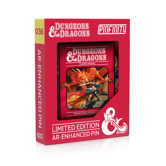 Dungeons & Dragons - Player's Manual (Red) - Pinfinity - Augmented Reality Collectible Pins