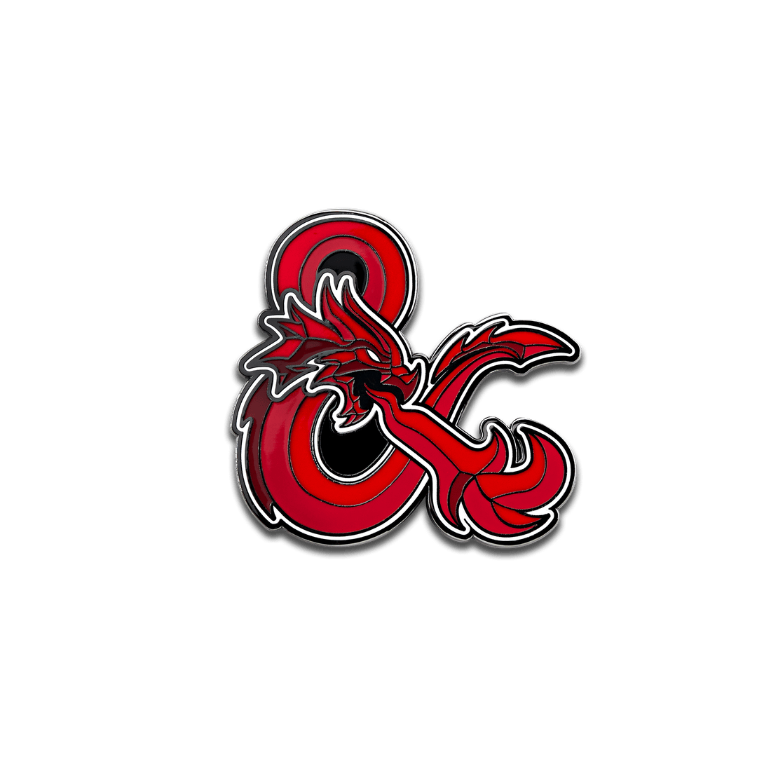 Dungeons & Dragons - Stained Glass Ampersand - Pinfinity - Augmented Reality Collectible Pins