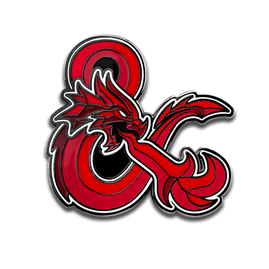 Dungeons & Dragons - Stained Glass Ampersand - Pinfinity - Augmented Reality Collectible Pins