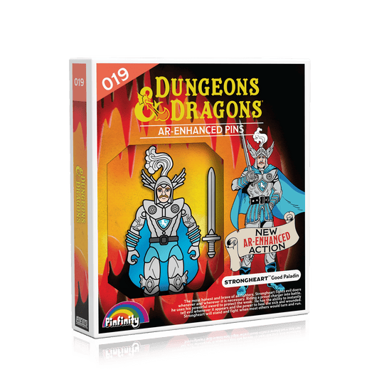 Dungeons & Dragons - Strongheart Retro Toy AR Pin - Pinfinity - Augmented Reality Collectible Pins