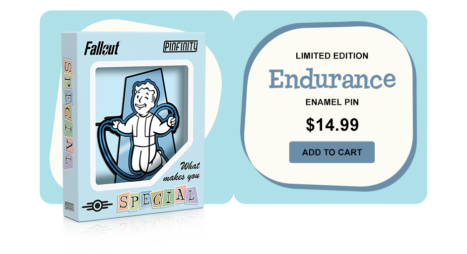 Fallout Pin Box The Fallout S.P.E.C.I.A.L. Pin Collection – Pinfinity - Augmented ...