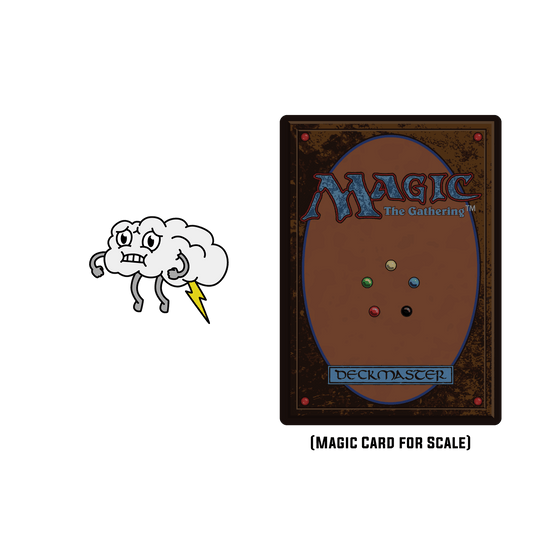 Fair Weather Friends - Cloudy (Lightning) - Pinfinity - Augmented Reality Collectible Pins