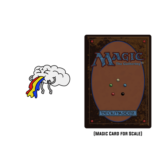 Fair Weather Friends - Cloudy (Rainbow) - Pinfinity - Augmented Reality Collectible Pins