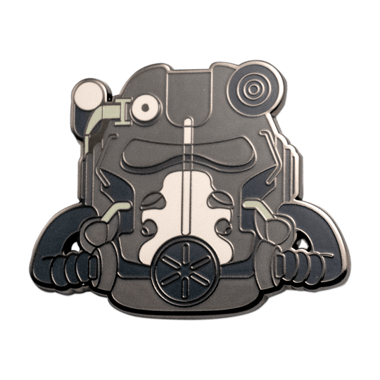 Fallout Brotherhood of Steel Helmet AR Pin - Pinfinity - Augmented Reality Collectible Pins