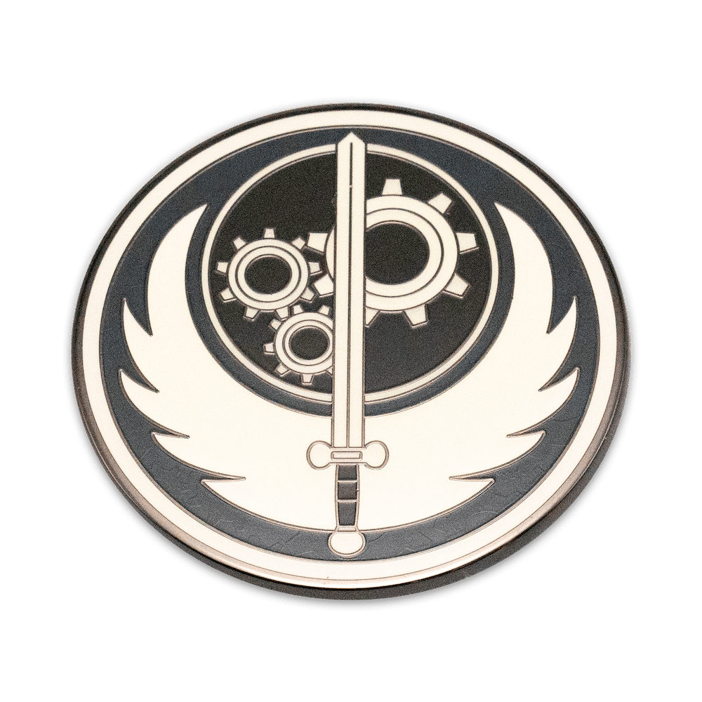 Fallout Brotherhood of Steel Insignia AR Pin – Pinfinity - Augmented ...