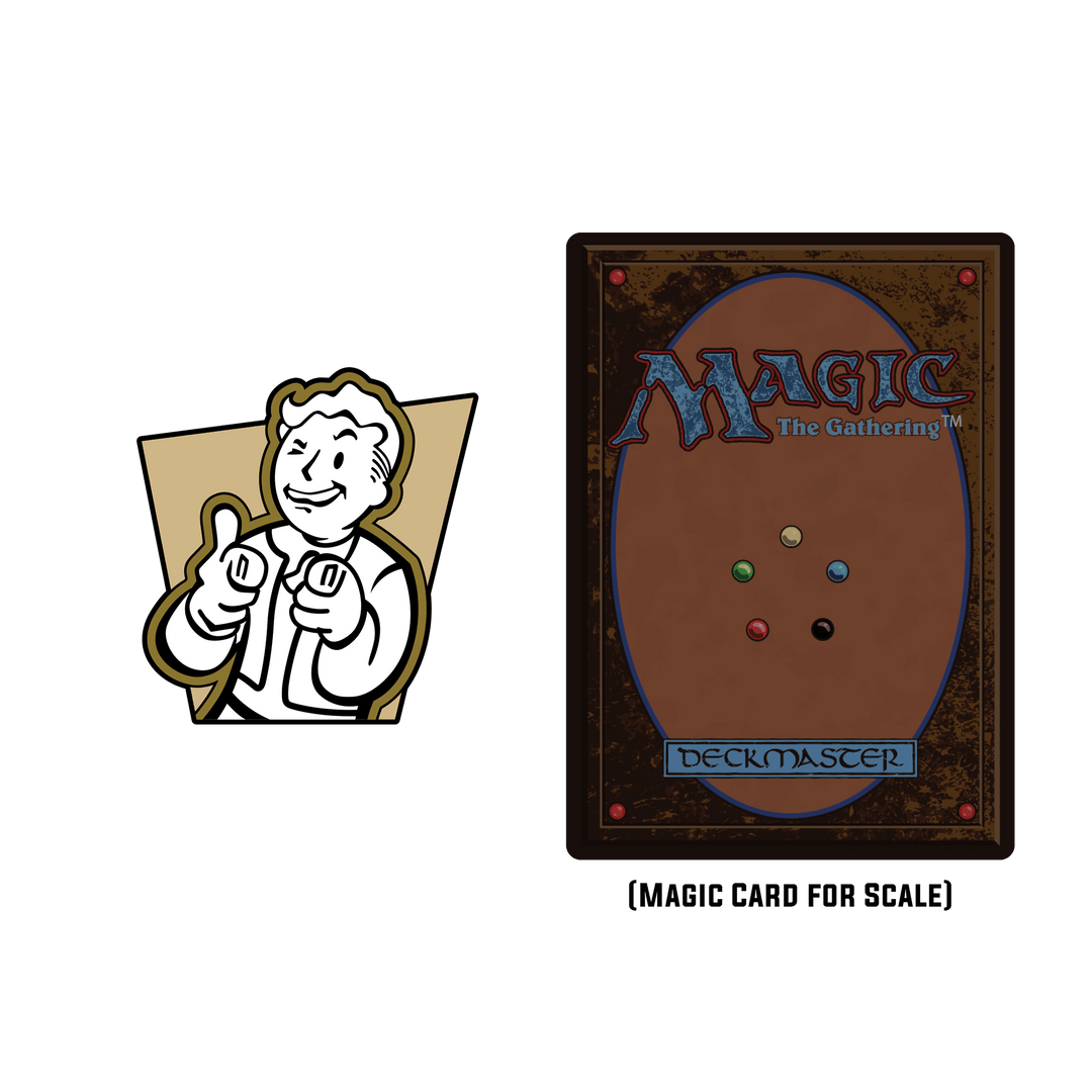 Fallout S.P.E.C.I.A.L. Charisma Stats AR Pin - Pinfinity - Augmented Reality Collectible Pins