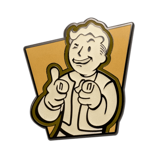 Fallout S.P.E.C.I.A.L. Charisma Stats AR Pin - Pinfinity - Augmented Reality Collectible Pins