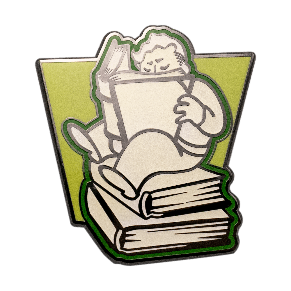 Fallout S.P.E.C.I.A.L. Intelligence Stats AR Pin - Pinfinity - Augmented Reality Collectible Pins