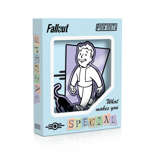 Fallout S.P.E.C.I.A.L. Luck Stats AR Pin - Pinfinity - Augmented Reality Collectible Pins