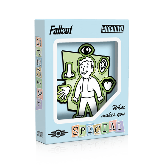 Fallout S.P.E.C.I.A.L. Perception Stats AR Pin - Pinfinity - Augmented Reality Collectible Pins