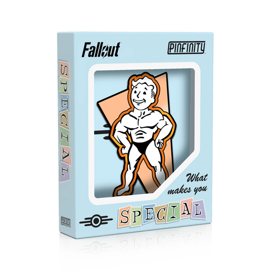 Fallout S.P.E.C.I.A.L. Strength Stats AR Pin - Pinfinity - Augmented Reality Collectible Pins