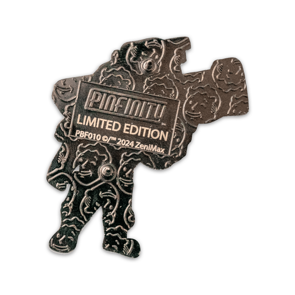 Fallout Vault Boy in Power Armor AR Pin – Pinfinity - Augmented Reality ...