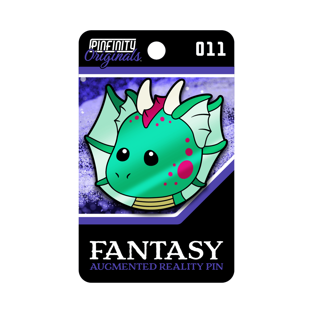 Fantasy - Spellscale the Dragon - Pinfinity - Augmented Reality Collectible Pins