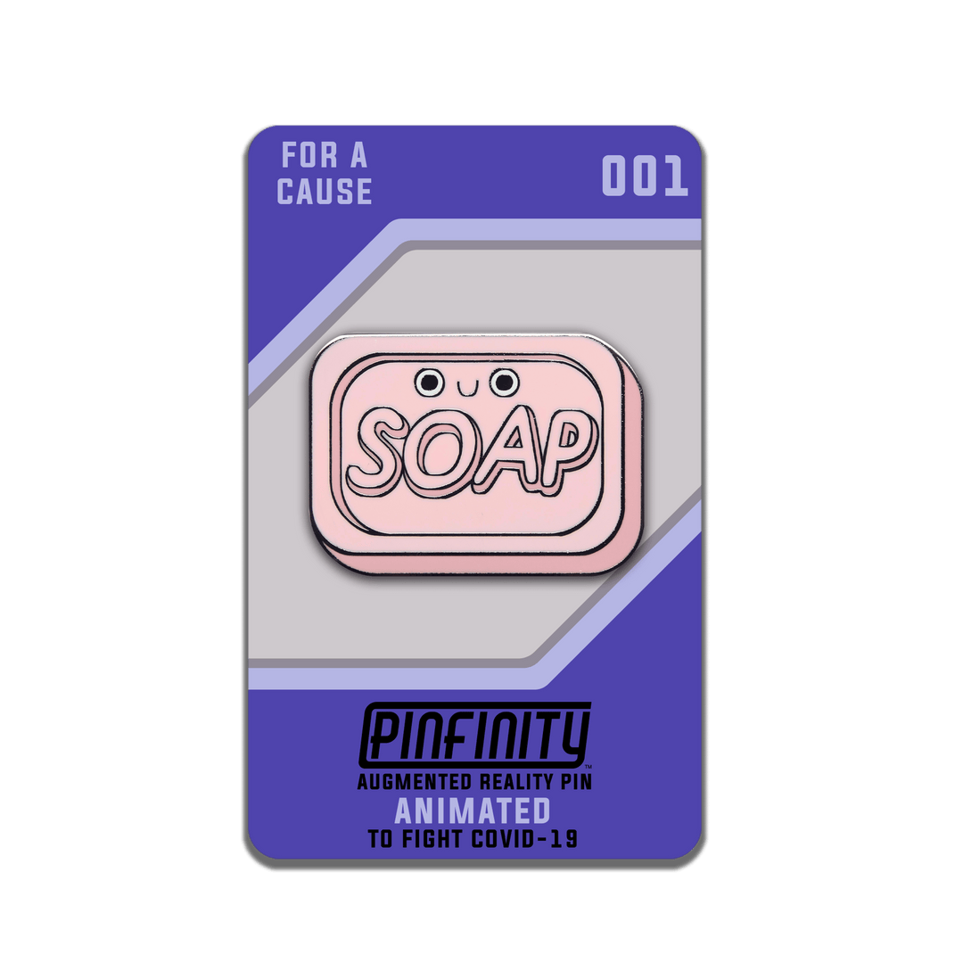 For A Cause - Leon Römer Soap - Pinfinity - Augmented Reality Collectible Pins