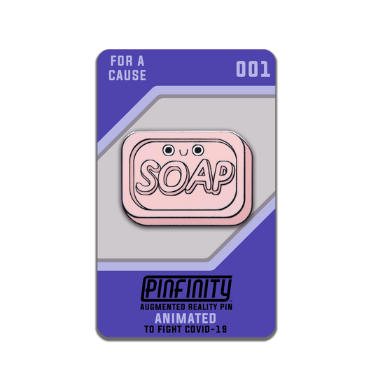 For A Cause - Leon Römer Soap - Pinfinity - Augmented Reality Collectible Pins