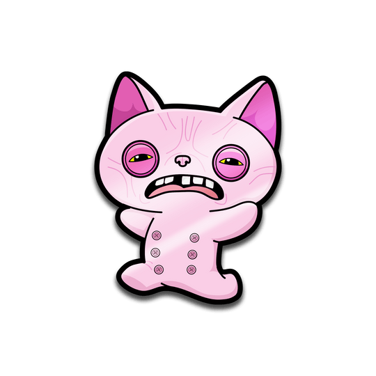Fuggler - Alley Cats Wrinkle McStinkles AR Pin - Pinfinity - Augmented Reality Collectible Pins