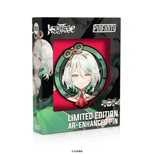 hololive English - Justice - Cecilia Immergreen - Pinfinity - Augmented Reality Collectible Pins