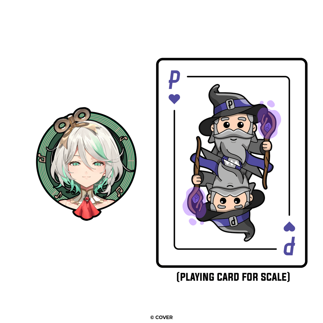 hololive English - Justice - Cecilia Immergreen - Pinfinity - Augmented Reality Collectible Pins