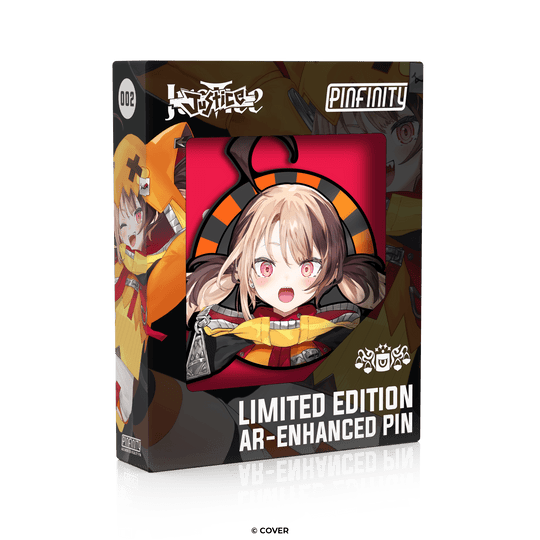 hololive English - Justice - Gigi Murin - Pinfinity - Augmented Reality Collectible Pins