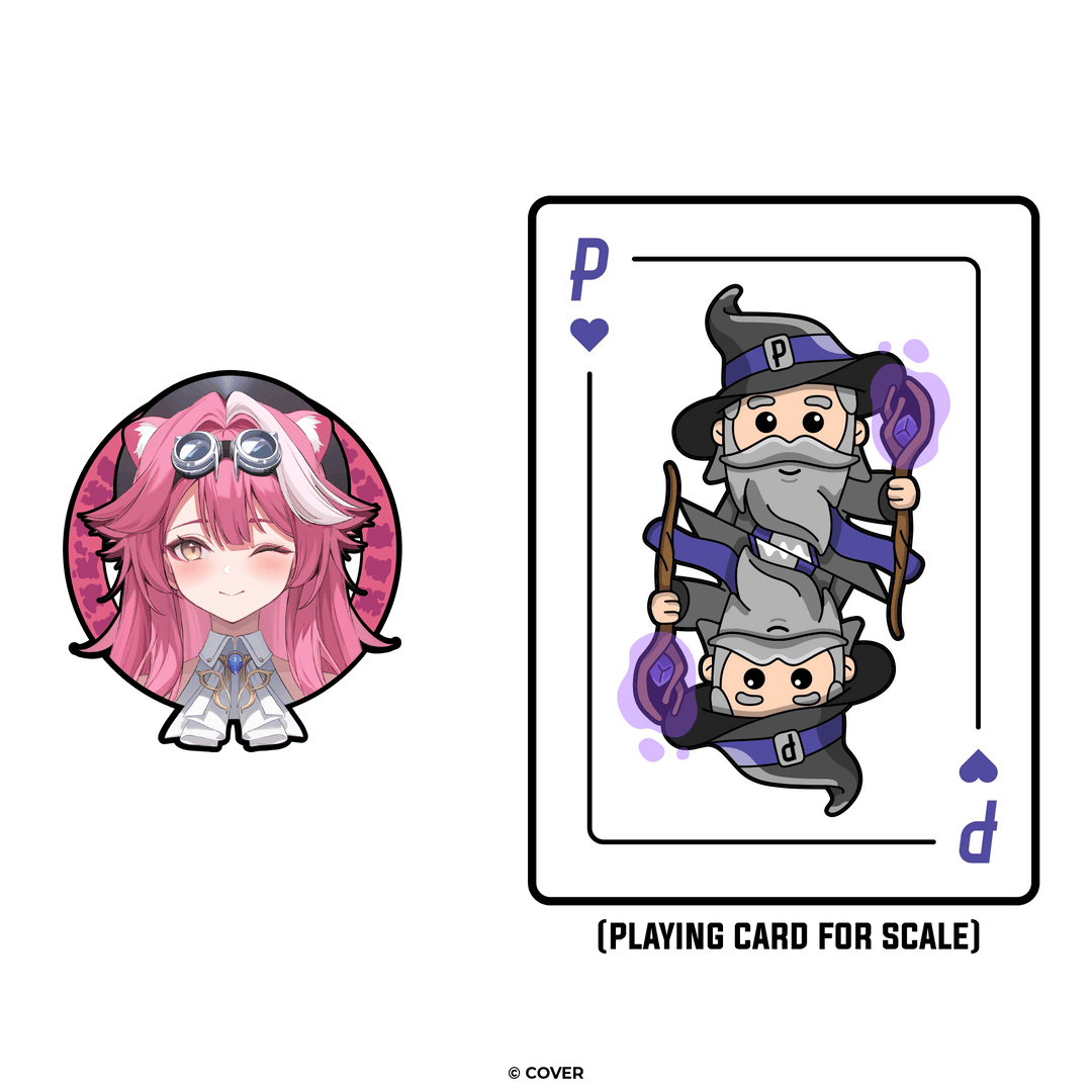 hololive English - Justice - Raora Panthera - Pinfinity - Augmented Reality Collectible Pins