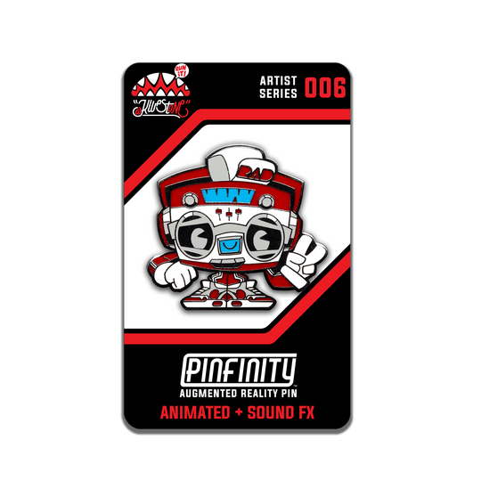 KWESTONE - R.A.D. - 3Oh (Limited Edition) - Pinfinity - Augmented Reality Collectible Pins