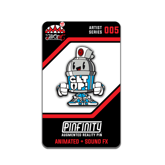 KWESTONE - Throwee (Limited Edition) - Pinfinity - Augmented Reality Collectible Pins