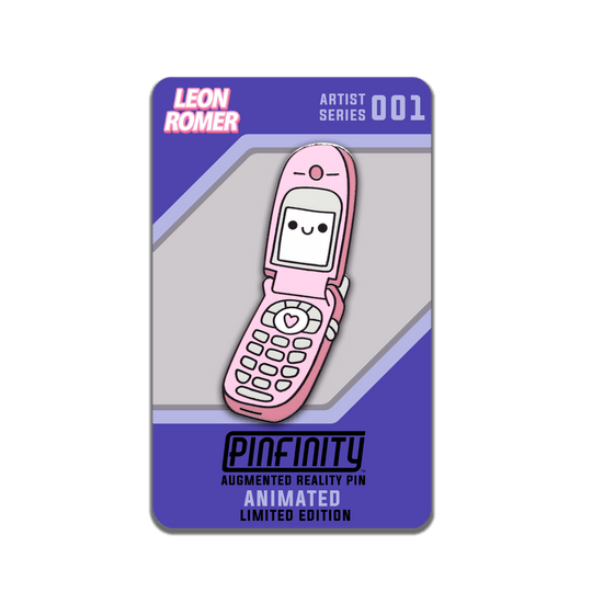 Leon Römer - Retro Phone (Limited Edition) - Pinfinity - Augmented Reality Collectible Pins