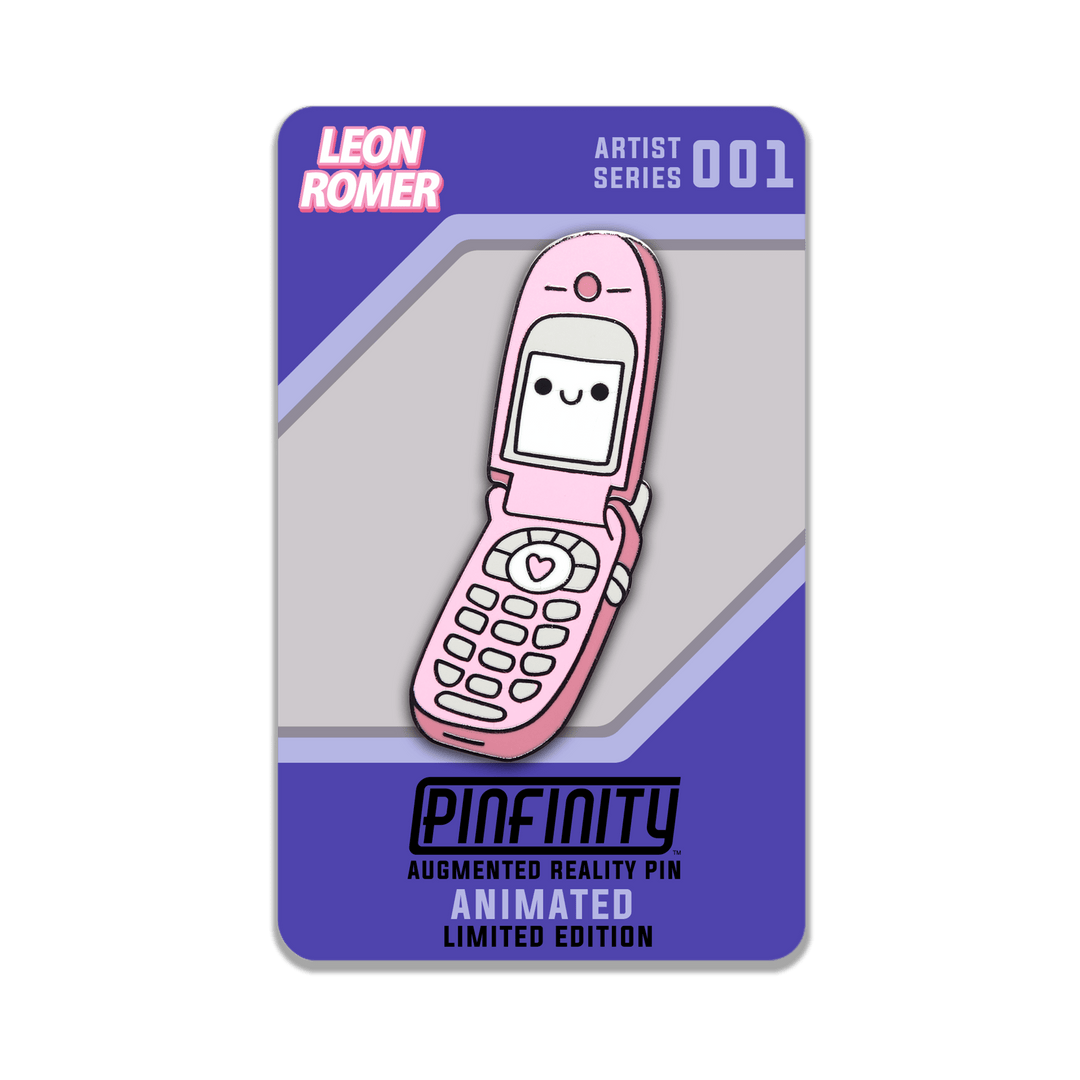 Leon Römer - Retro Phone (Limited Edition) - Pinfinity - Augmented Reality Collectible Pins