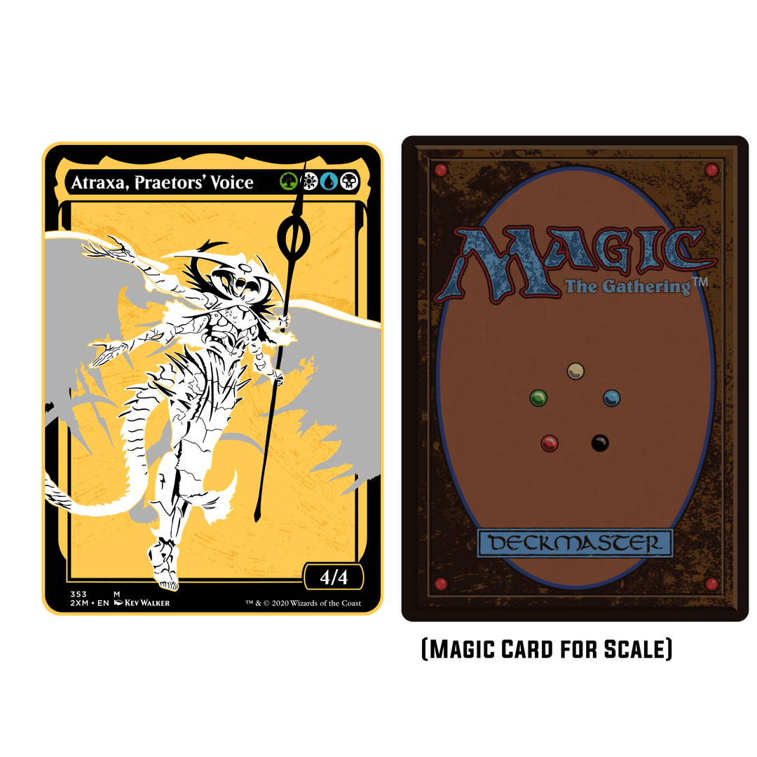 Magic: The Gathering - Atraxa, Praetor's Voice Commander Token - Pinfinity - Augmented Reality Collectible Pins