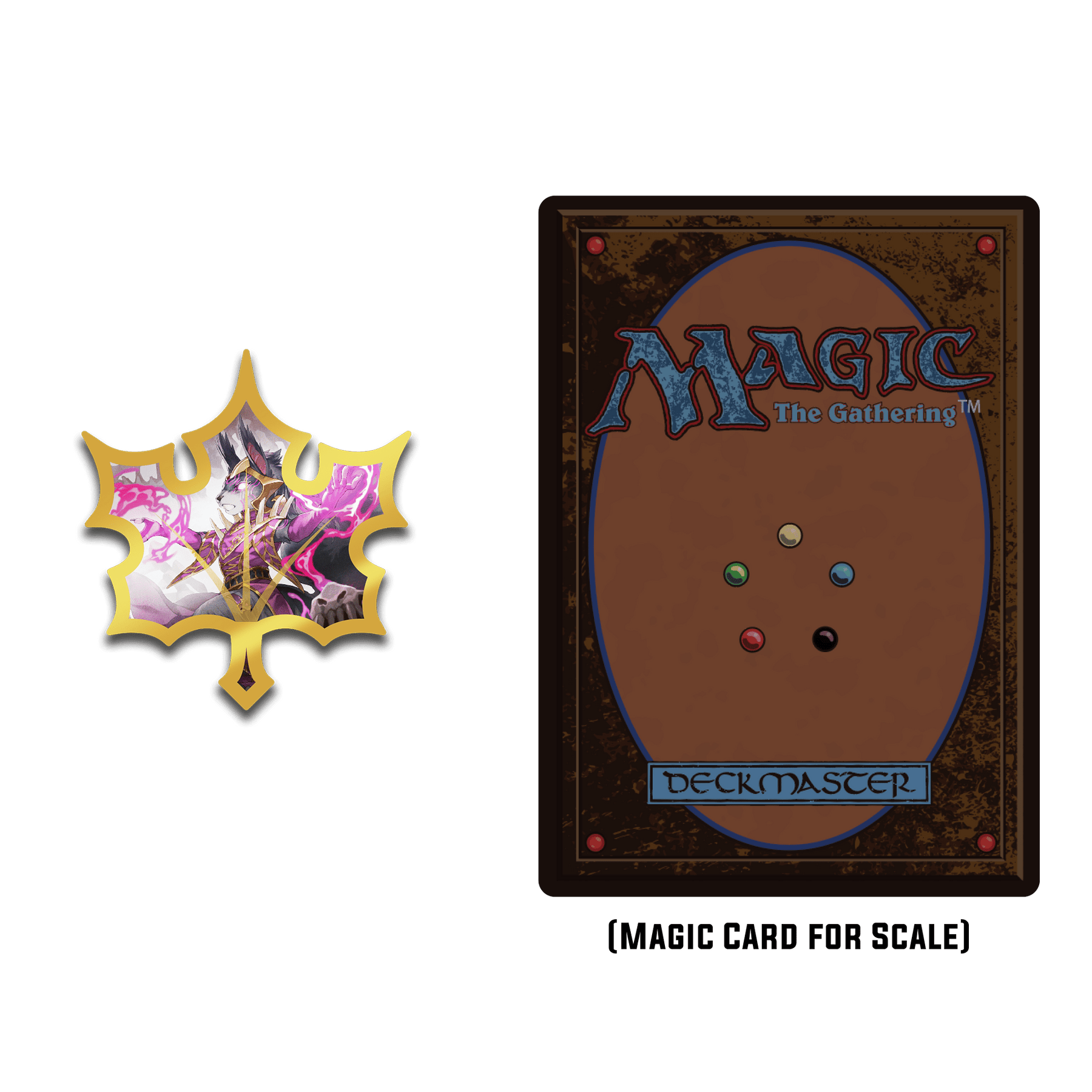 Pinfinity Magic The Gathering Limited Edition MTG Card Back Pin Rare New In Box Pinfinity Magic The Gathering Limited Edition MTG Card Back Pin Rare New In Box