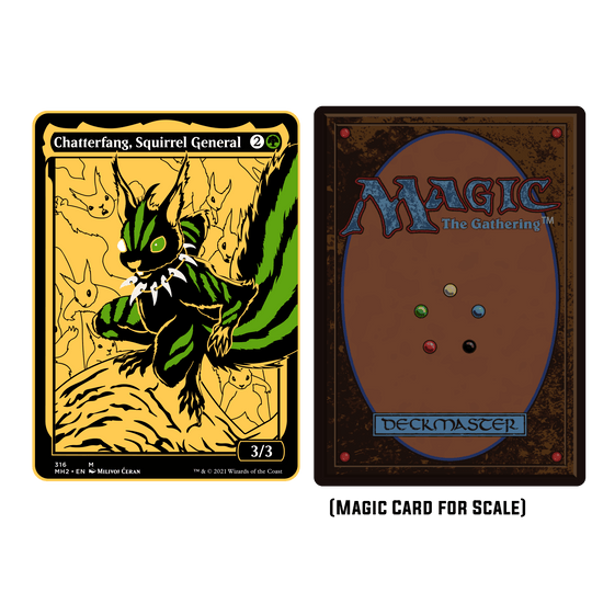 Magic: The Gathering - Chatterfang Commander Token (MH2) - Pinfinity - Augmented Reality Collectible Pins