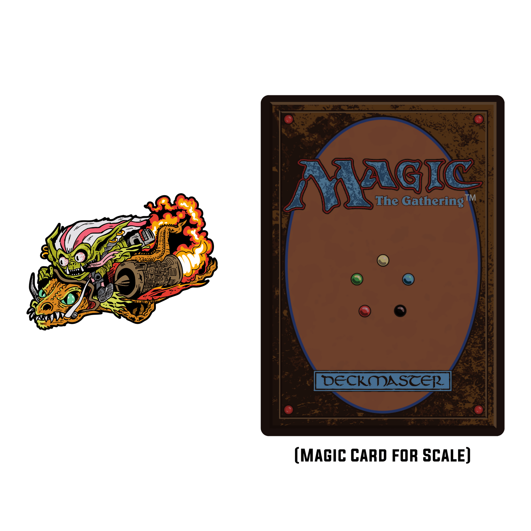 Magic: The Gathering - Draconautics Engineer Pinfinity - Augmented Reality Collectible Pins Magic: The Gathering - Draconautics Engineer Pinfinity - Augmented Reality Collectible Pins
