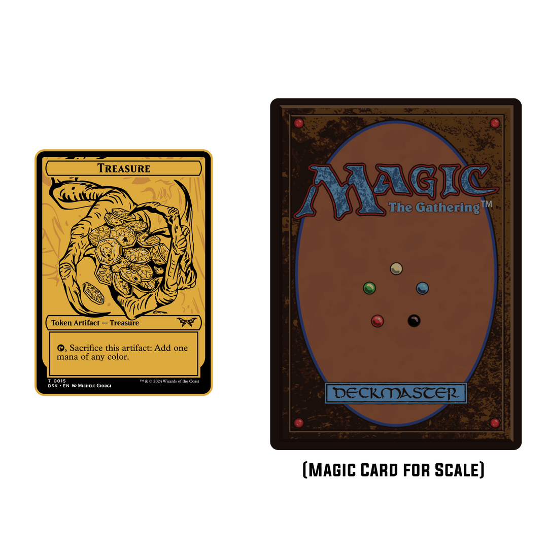 Magic: The Gathering - DSK Treasure Token - Pinfinity - Augmented Reality Collectible Pins