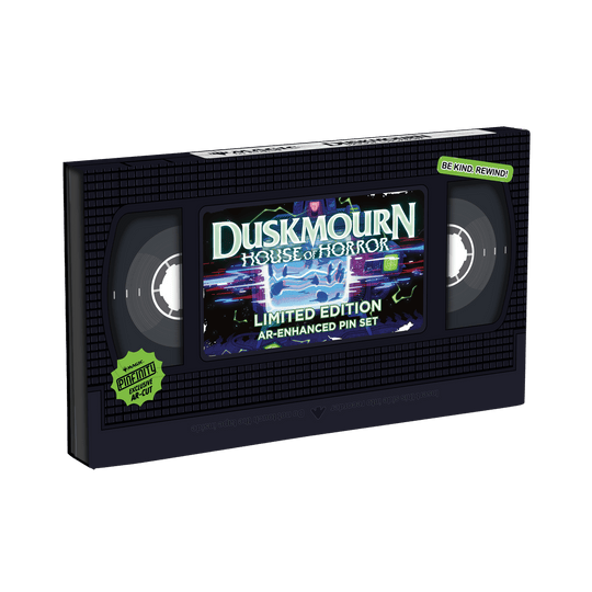 Magic: The Gathering - Duskmourn AR Pin Set - Pinfinity - Augmented Reality Collectible Pins