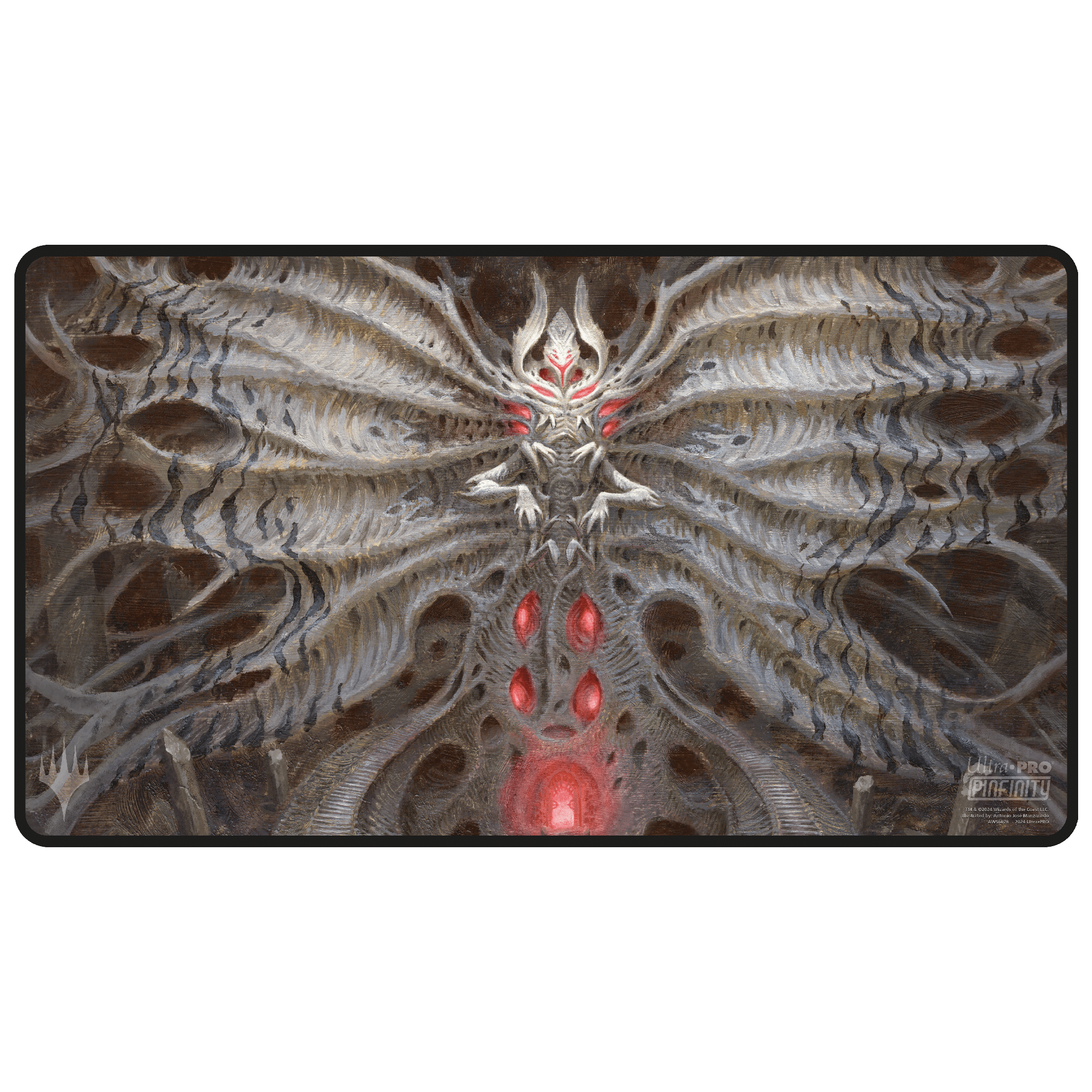 Magic: The Gathering - Exclusive UltraPRO Valgavoth AR Playmat - Pinfinity - Augmented Reality Collectible Pins