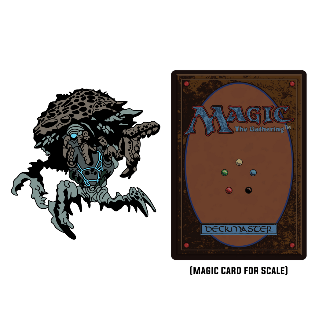 Magic: The Gathering - Fallout Mirelurk Queen Serialized XL AR Pin - Pinfinity - Augmented Reality Collectible Pins