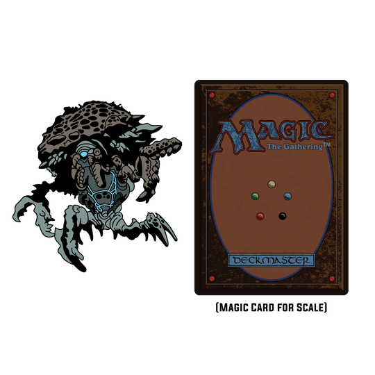 Magic: The Gathering - Fallout Mirelurk Queen Serialized XL AR Pin - Pinfinity - Augmented Reality Collectible Pins