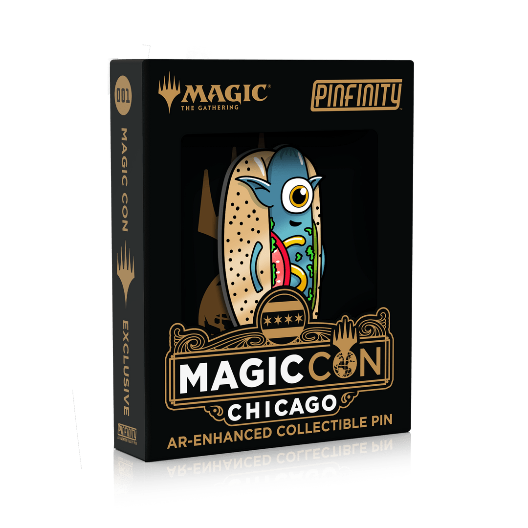 Magic: The Gathering - Fblthp (MagicCon Chicago Hotdog) - Pinfinity - Augmented Reality Collectible Pins