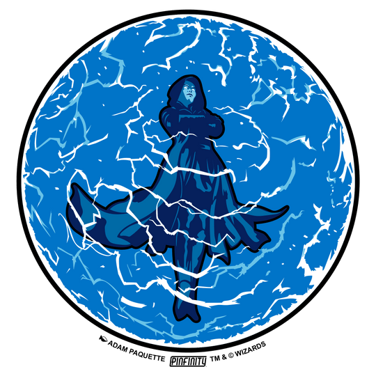 Magic: the Gathering - Force of Negation 3” AR Sticker - Pinfinity - Augmented Reality Collectible Pins