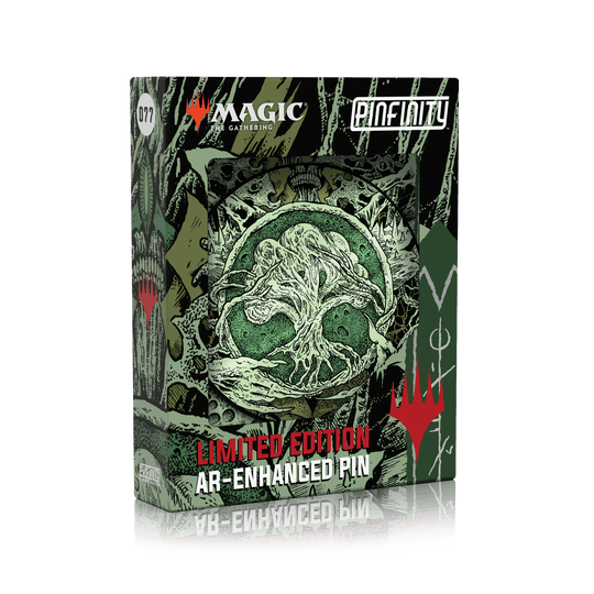 Magic: The Gathering - Infect Forest Pin - Pinfinity - Augmented Reality Collectible Pins