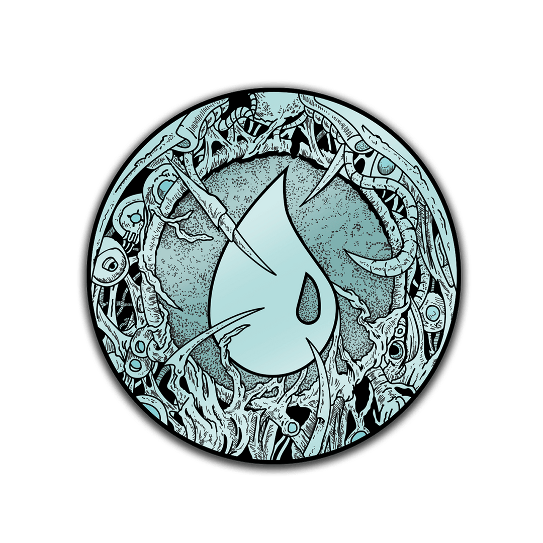 Magic: The Gathering - Infect Island Pin - Pinfinity - Augmented Reality Collectible Pins
