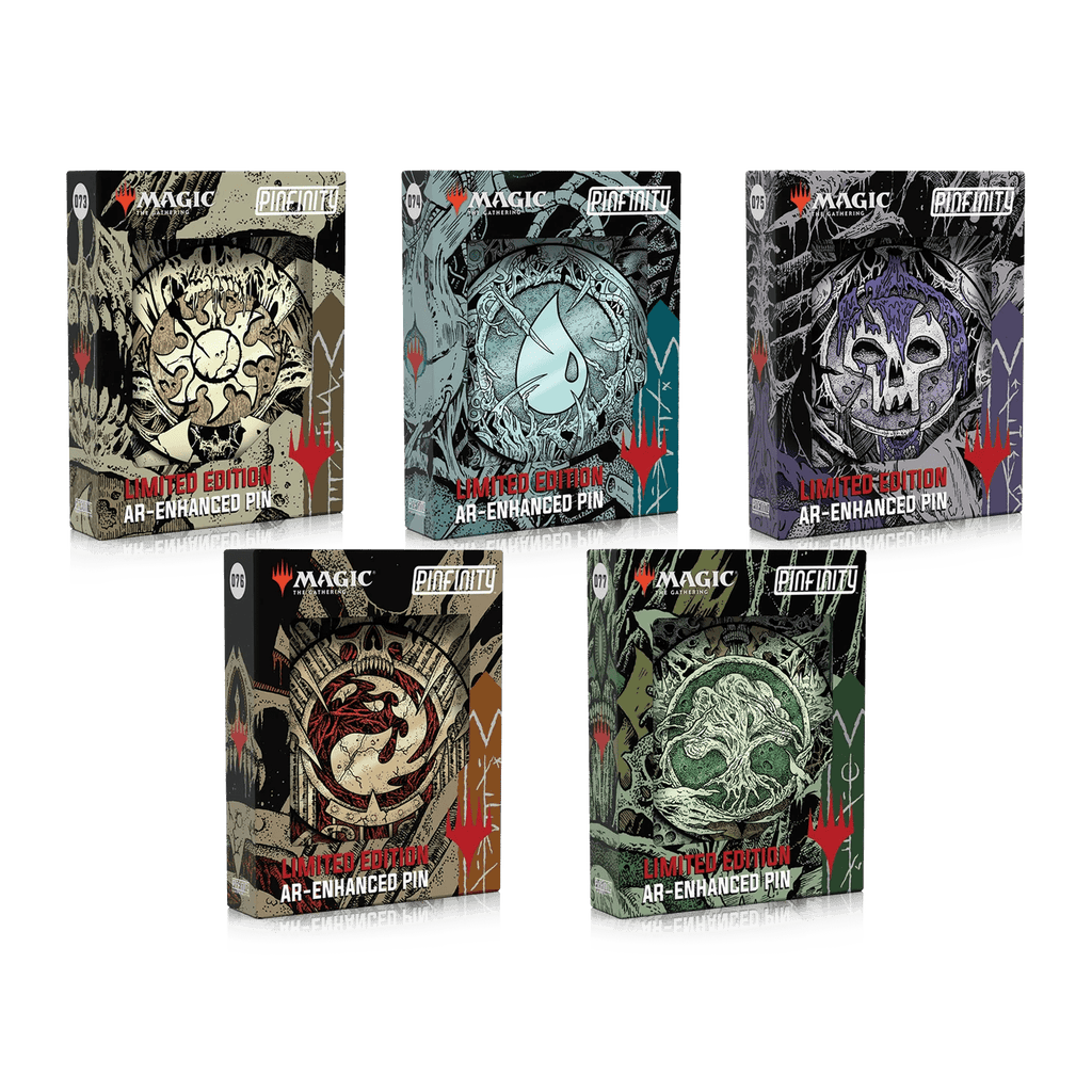 pinfinity mtg card back Magic the Gathering Card Back AR-Enhanced Collectible Pin