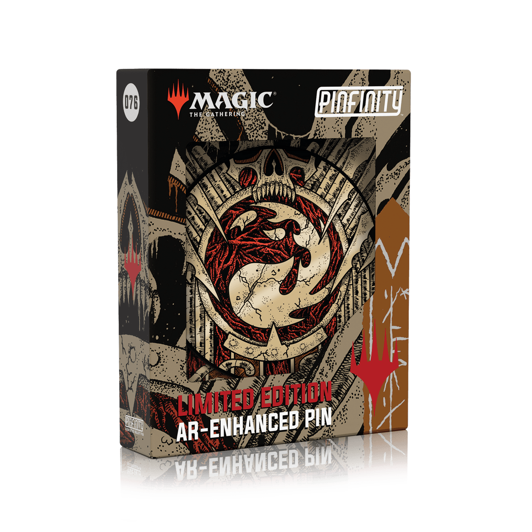 Magic: The Gathering - Infect Mountain Pin - Pinfinity - Augmented Reality Collectible Pins