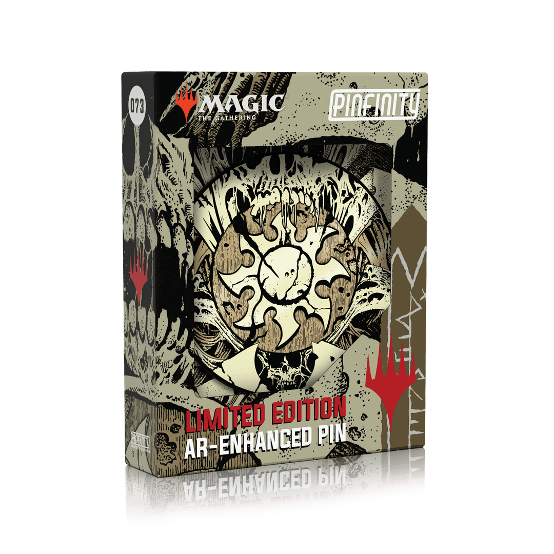 Magic: The Gathering - Infect Plains Pin - Pinfinity - Augmented Reality Collectible Pins