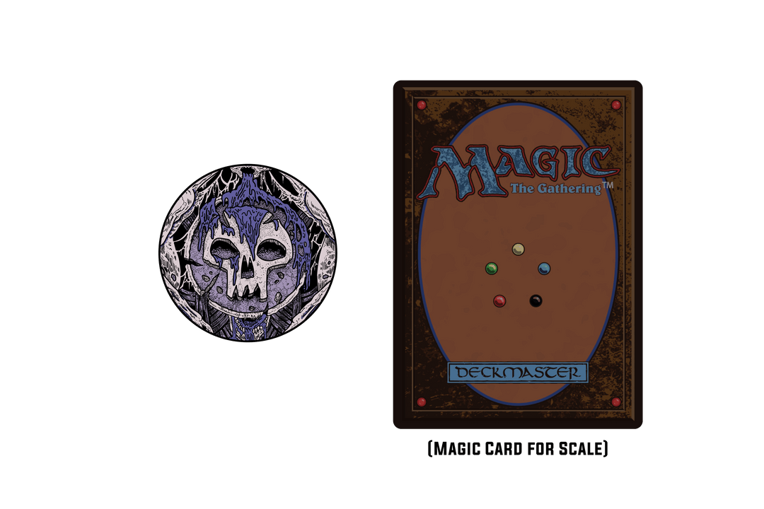 Magic: The Gathering - Infect Swamp Pin - Pinfinity - Augmented Reality Collectible Pins
