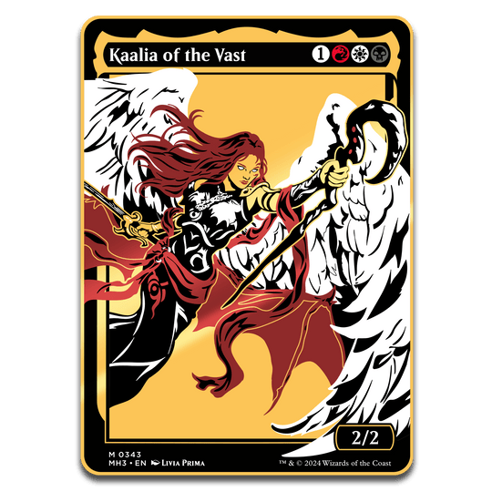 Magic: The Gathering - Kaalia of the Vast Commander Token - Pinfinity - Augmented Reality Collectible Pins