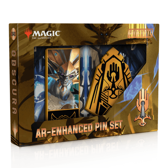 Magic: The Gathering - Limited Edition: Obscura Pin Set - Pinfinity - Augmented Reality Collectible Pins