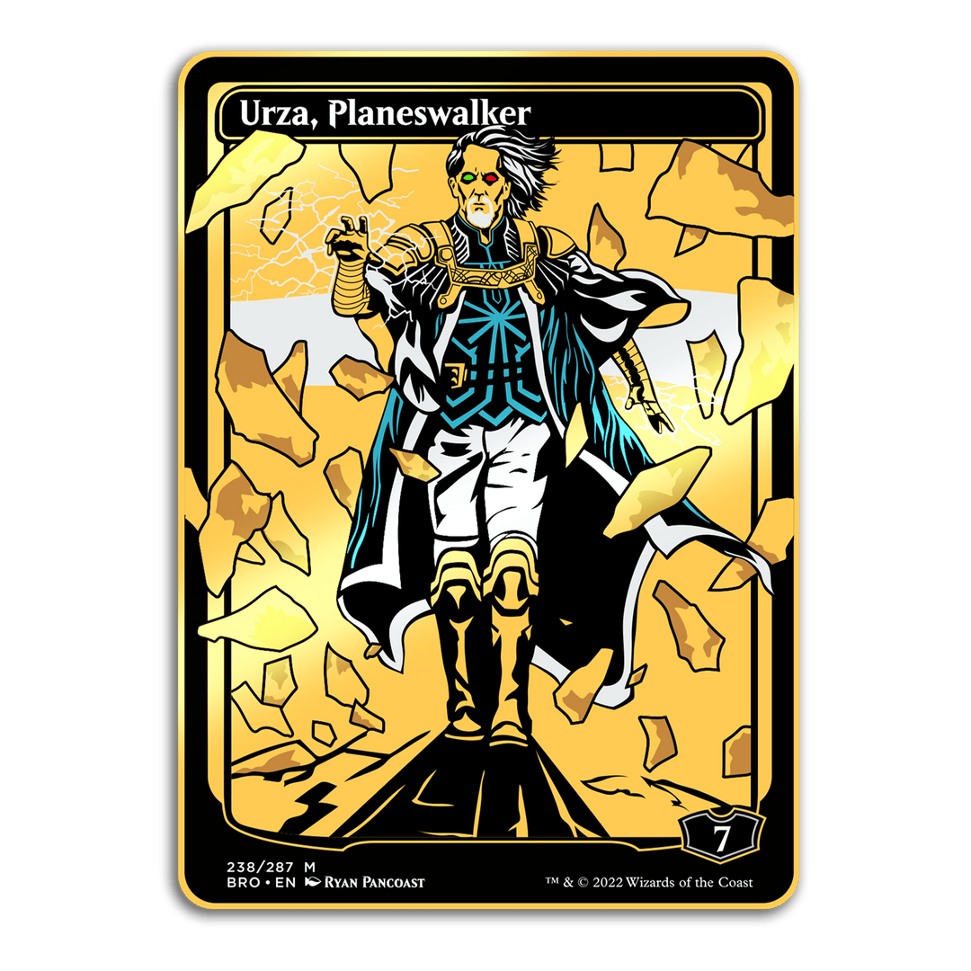 Magic: the Gathering - Limited Edition: Urza Planeswalker XL Pin - Pinfinity - Augmented Reality Collectible Pins