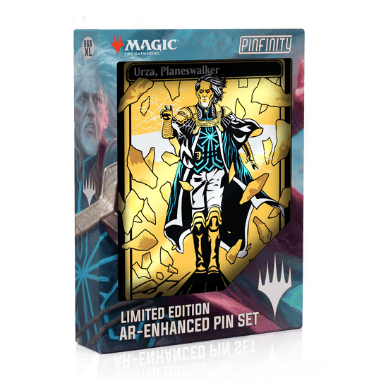 Magic: the Gathering - Limited Edition: Urza Planeswalker XL Pin - Pinfinity - Augmented Reality Collectible Pins